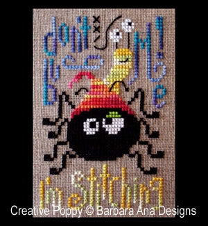 Don't bug me (I'm stitching)
