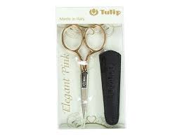 Elegantly Pink - Scissors with Curved Blade
