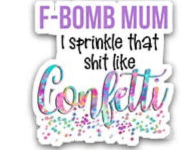 F'bomb Mum - Needleminder (ADULT ONLY)