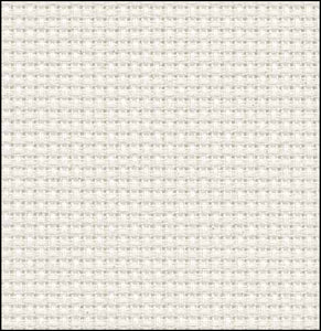 White (Silver Shimmer) - Aida - 14 count