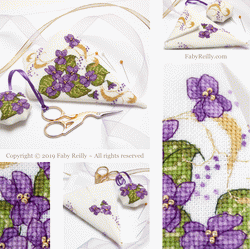 Violet Scissor Case