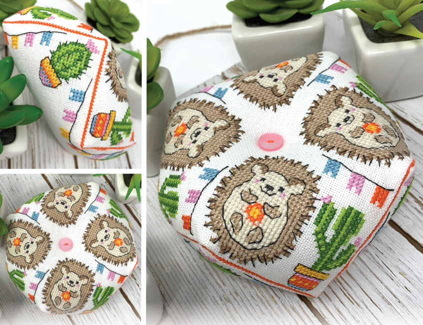 Hedgehog Biscornu: Animal Series (Out of Print)
