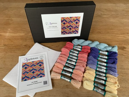 The Bargello Sisters: Ice Cream - Appleton Tapestry Kit