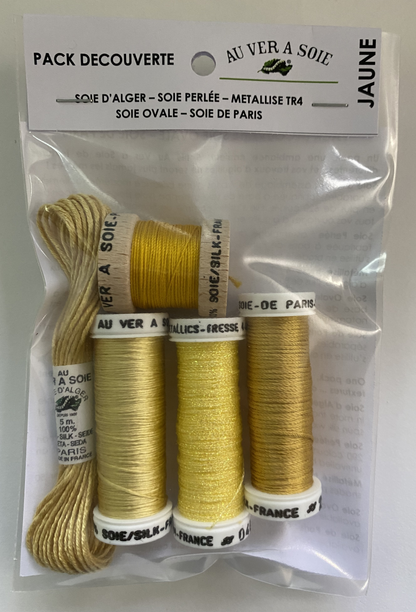Pack Decouverte - Jaune | Yellow (Ovale/de Paris)