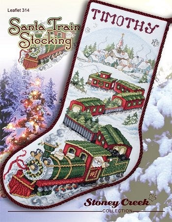 Santa Train Stocking - Leaflet 314