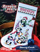 Penguin Joy Stocking - Leaflet 317