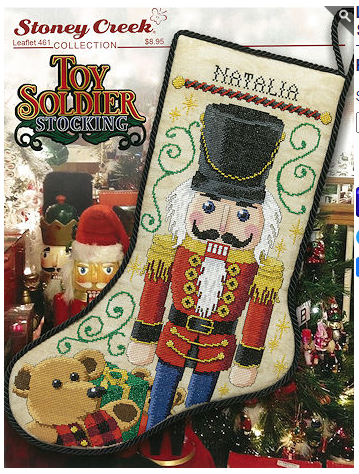 Toy Soldier Stocking - Leaflet 461