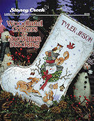 Woodland Critters & Snowman Stocking - Leaflet 476