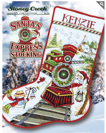 Santa's Express Stocking - Leaflet 579