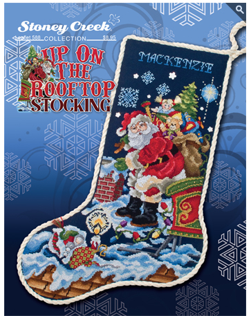 Up On The Rooftop Stocking - Leaflet 588