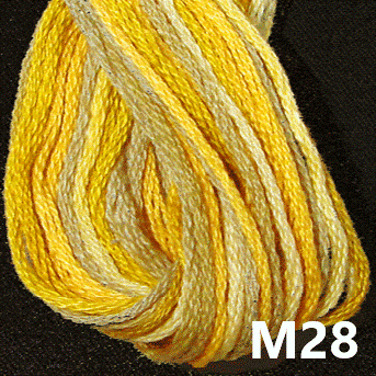 Floss/Overdyed - 6 strand Skein Group 3 (M Collection)