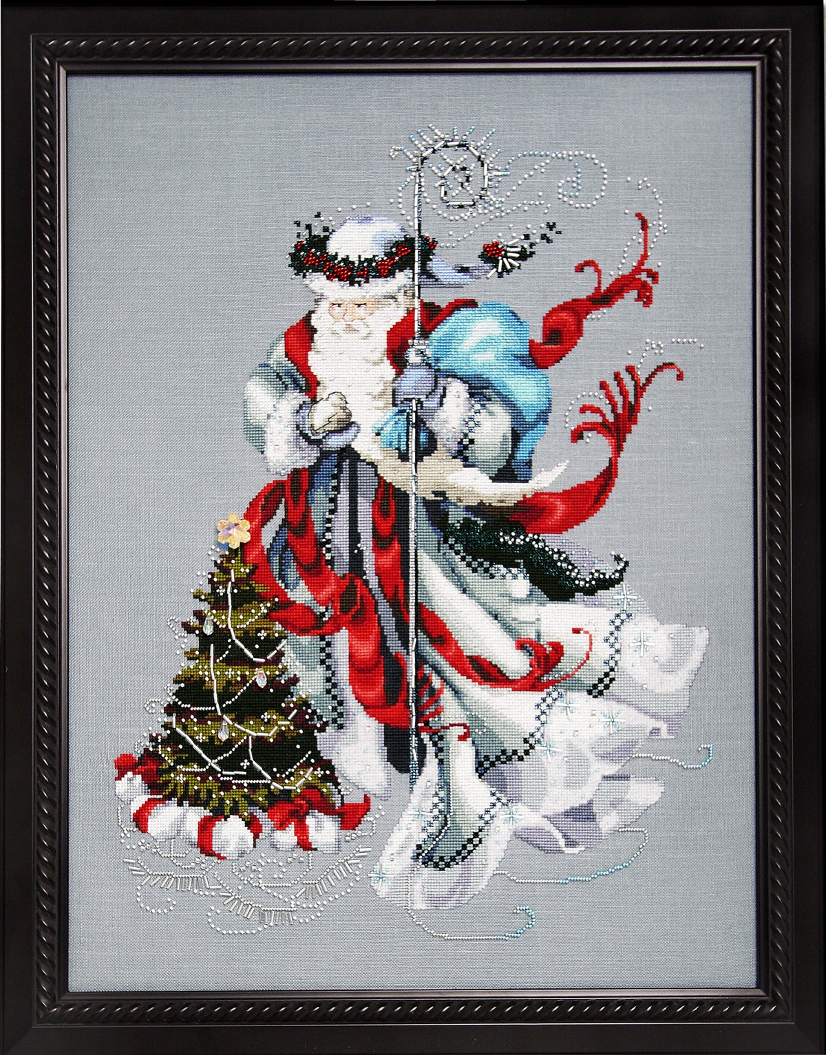 Winter White Santa