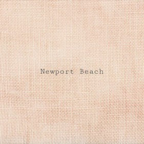 Newport Beach - Hand Dyed Newcastle Linen - 40 count
