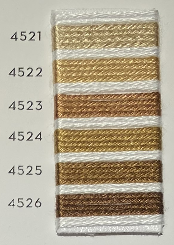 Soie d’Alger® - 5M skein - Orange Colour Range