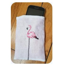 POUCH – FLAMINGO | POCHETTE – FLAMINGO