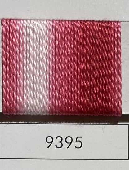 Perle Cotton (Finca) - # 8 Variegated (10g ball)