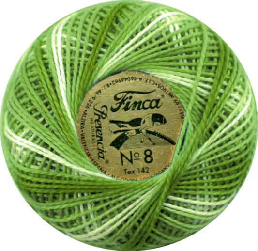 Perle Cotton (Finca) - # 5 Variegated (10g ball)