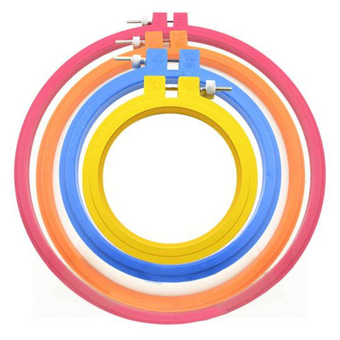 Embroidery Hoops - Plastic