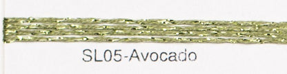 Silk Lame' Braid 13ct (Group 1) - Range 01 to 100
