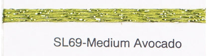 Silk Lame' Braid 18ct (Group 1) 01 to 100