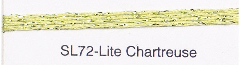 Silk Lame' Braid 18ct (Group 1) 01 to 100