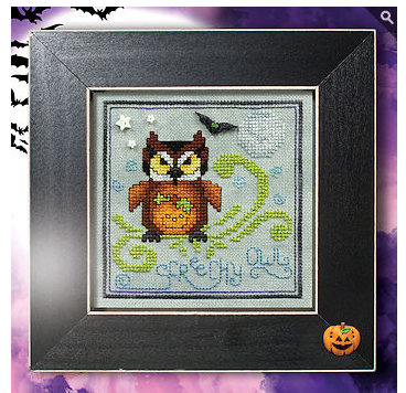 Screechy Halloween Banner: Screechy Owl