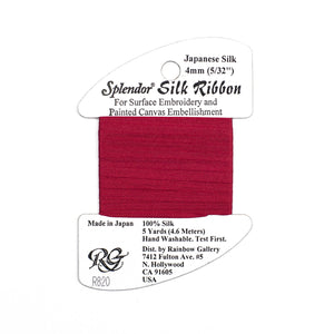 Splendor Silk Ribbon - 4mm  (Special Order)
