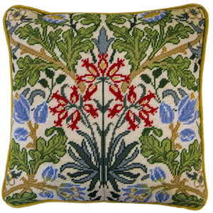 Hyacinth by William Morris - Tapestry Pillow Kit