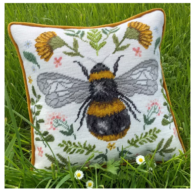 Botanical Bee - Tapestry Pillow Kit
