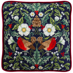 Winter Robins - Tapestry Pillow Kit