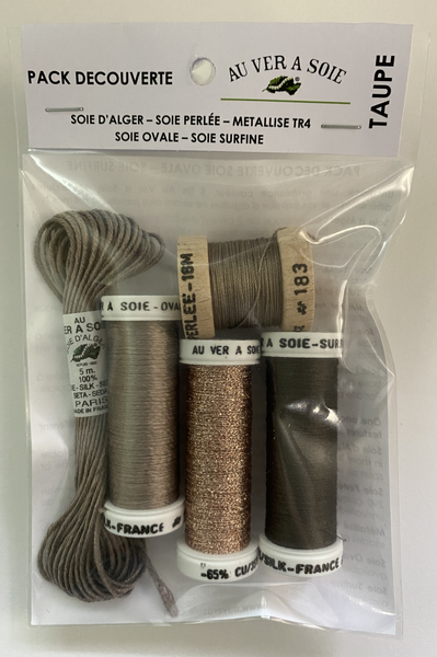 Pack Decouverte - Taupe (Ovale/Surfine)