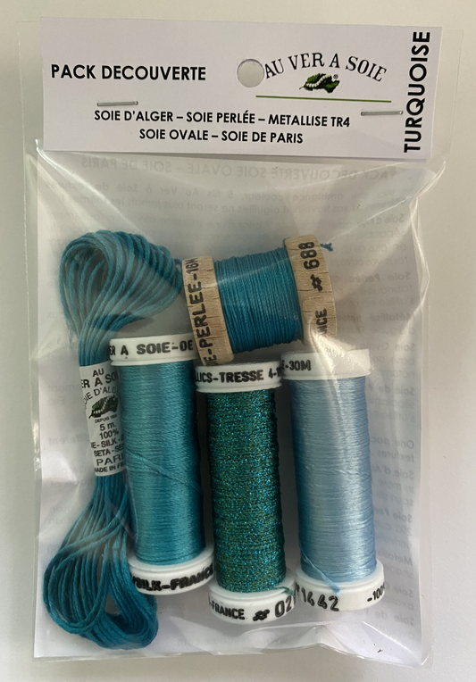 Pack Decouverte - Turquoise (Ovale/de Paris)