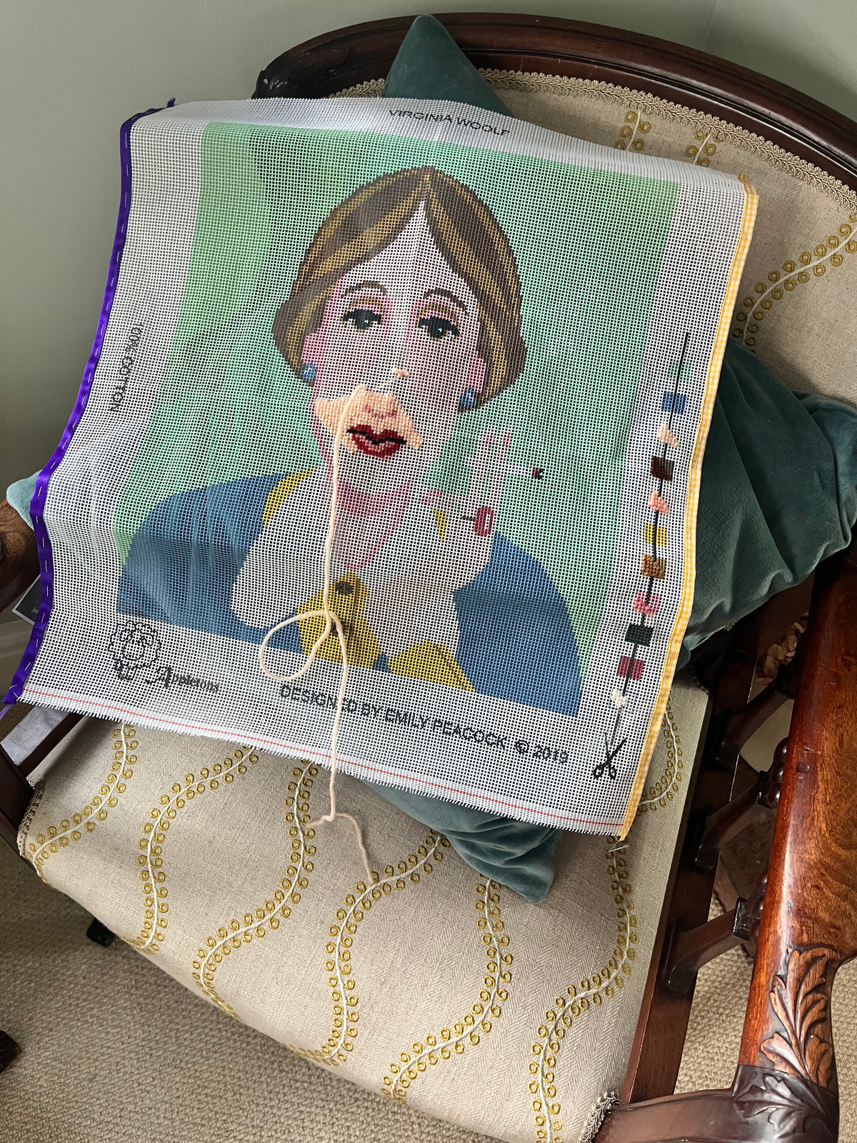 Virginia Woolf - Appleton Tapestry Kit