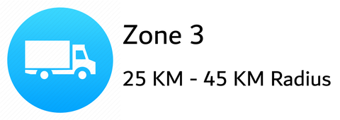 YYC Delivery - Calgary Zone 3 (25KM - 45KM radius)