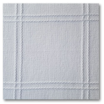 White - Anne Cloth style Afghan - 18 Count