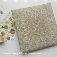 White Lace Square & Borders