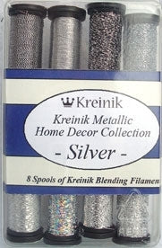 Blending Filament Home Decor Collection: Silver