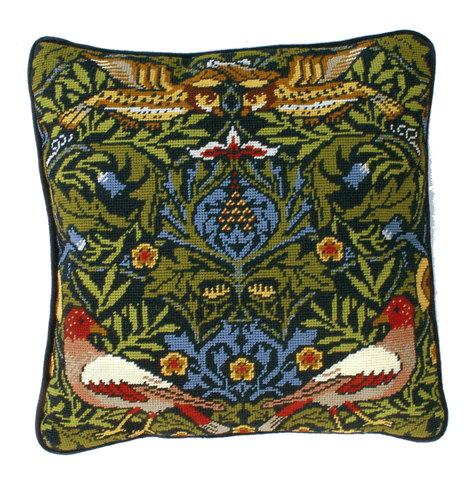 Bird by William Morris - Tapestry Pillow Kit
