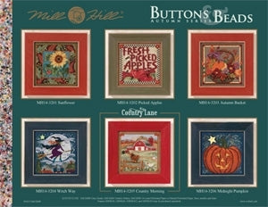 2013 Autumn Buttons & Beads Series by Mill Hill