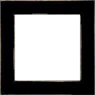 Matte Black - Wooden - 6" x 6"