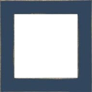 Matte Blue - Wooden - 6" x 6"