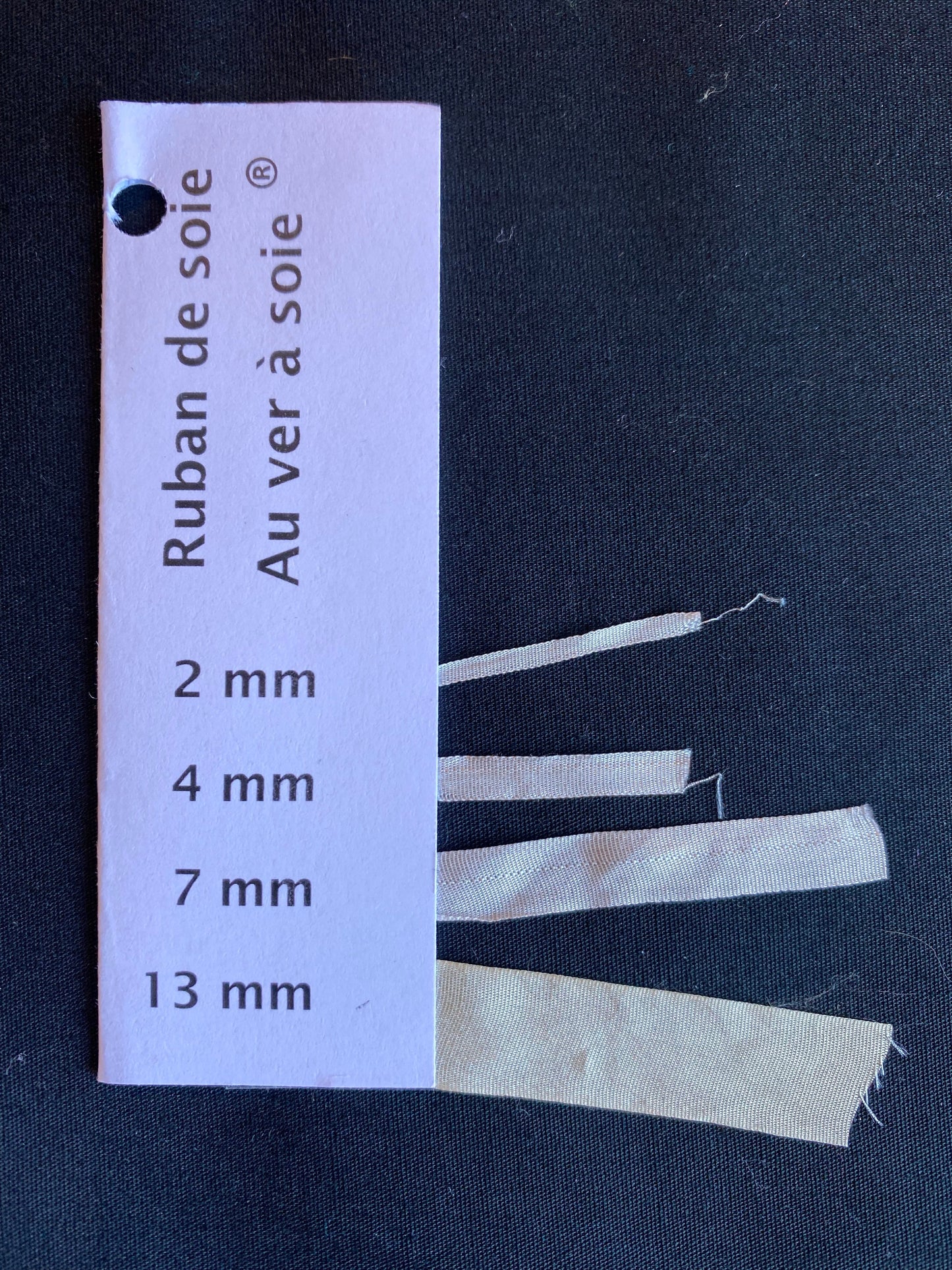 Ruban de Soie | Silk Ribbon -  4mm - Variegated