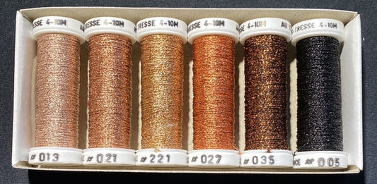 Les Tressés  4 | Braid #4 - Nuances CUIVREES | Copper