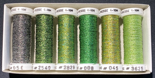 Les Tressés  4 | Braid #4 - Nuances FORET | Forest Greens