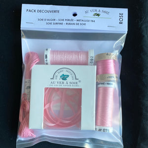 Pack Decouverte - Rose | Pink (Surfine/Ruban)