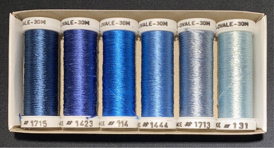 Soie Ovale™ - Nuances BLEU ORAGE | Stormy Blue