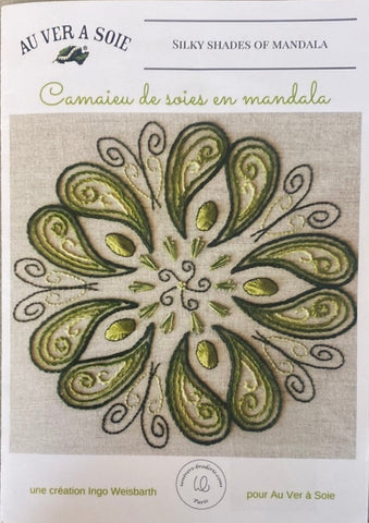 SILKY SHADES OF MANDALA | CAMAIEU DE SOIES EN MANDALA