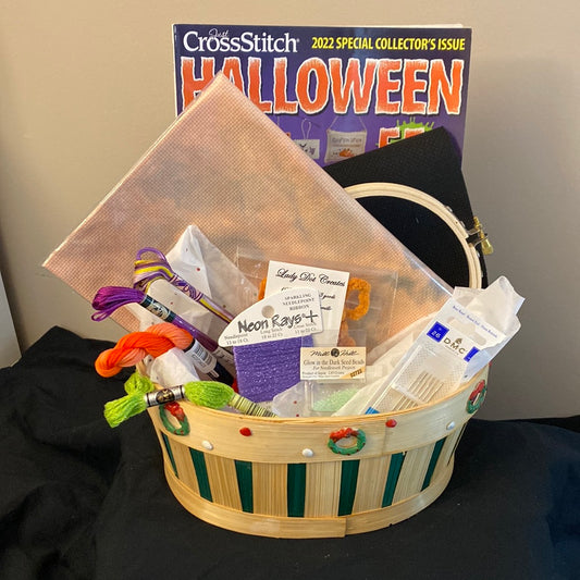 The Halloween Stitcher Gift Basket