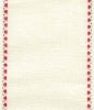 Ivory (Red) - Kristin Linen Banding 2.7" - 27 count
