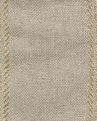 Natural (Gold) - Bethany Linen Banding 2.7" - 27 count